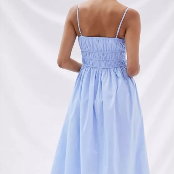 Anthropologie Smocked Midi Dress size M - Picture 2 of 4